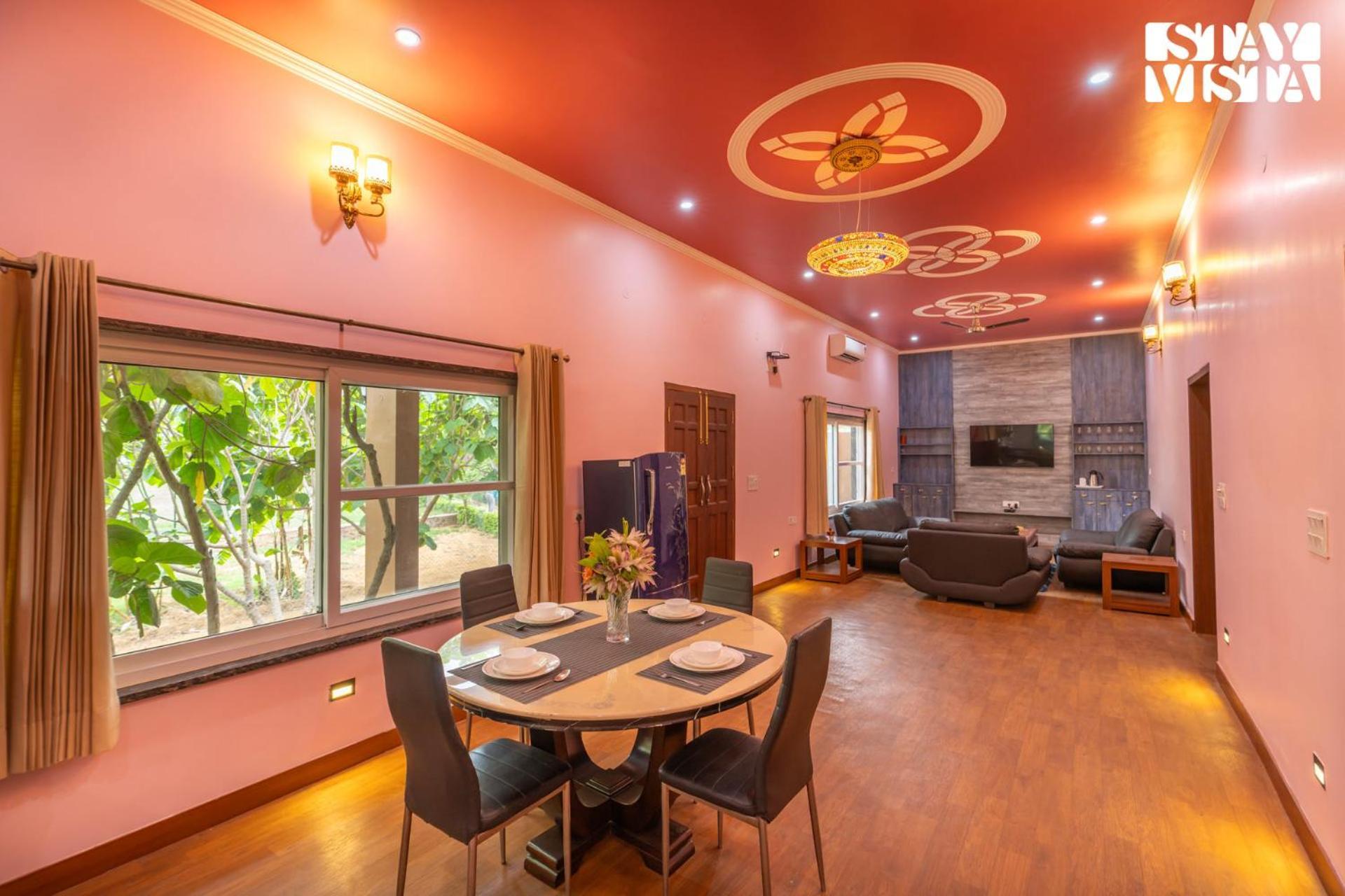 Stayvista At Maple Farms With Pool, Bbq & Bonfire Sohna Εξωτερικό φωτογραφία