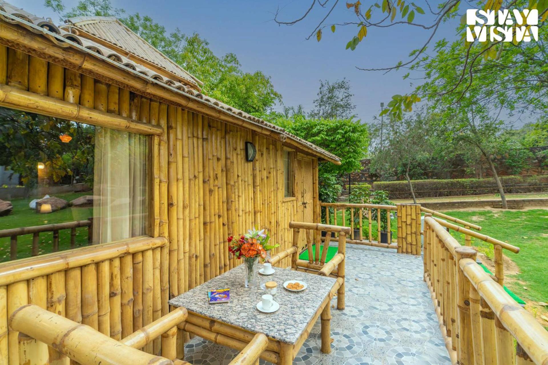 Stayvista At Maple Farms With Pool, Bbq & Bonfire Sohna Εξωτερικό φωτογραφία