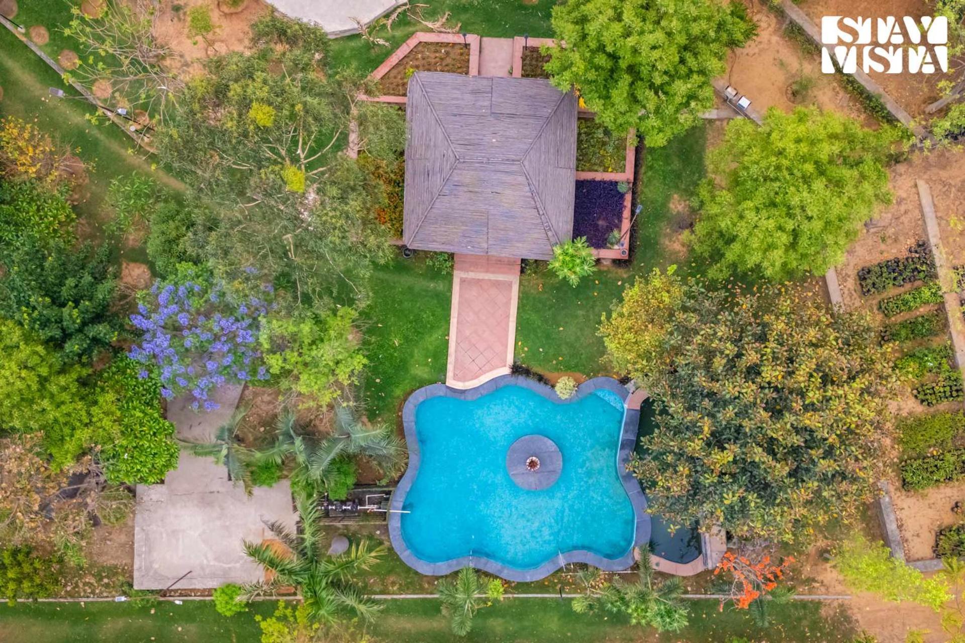 Stayvista At Maple Farms With Pool, Bbq & Bonfire Sohna Εξωτερικό φωτογραφία